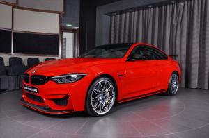 BMW M4 Coupe Ferrari Red M Performance by Abu Dhabi Motors 2017 года